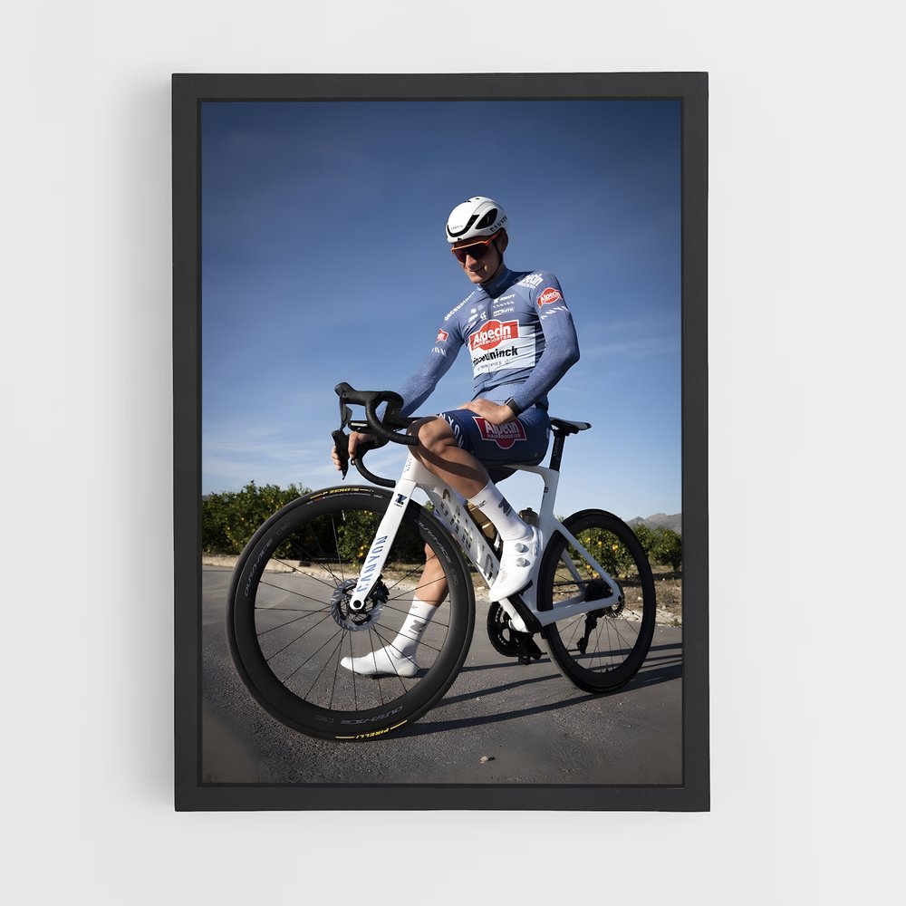 Poster Mathieu van – affiche Cyclisme (vue 2)